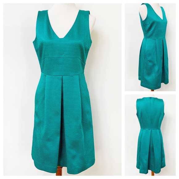 AG Phillips Teal Cocktail Dress - Picture 1 of 8